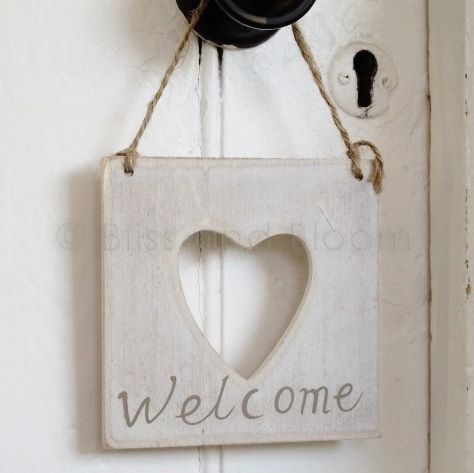 Welcome sign | Bliss and Bloom